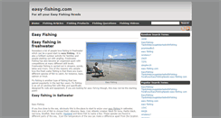 Desktop Screenshot of easy-fishing.com